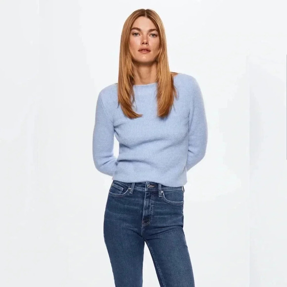 MNG Denim & Tees Soho Skinny High Waist Blue Jeans size 2 - Picture 1 of 12